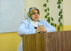 An awareness lecture at Kirkuk University about depression among university students