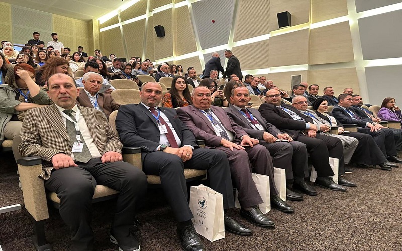 The Dean of the College of Agriculture participates in the first agricultural conference of the University of Dohuk.