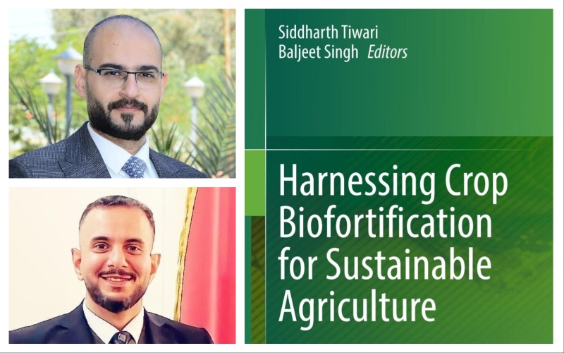 Two faculty members at the College of Agriculture contribute to writing a chapter in a book on harnessing biofortification of crops to achieve sustainable development.