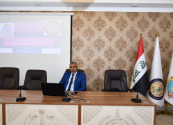 كلية النباتات الطبية والصناعية تنظم محاضرة عن مزايا إدارة المجلة الكترونيا