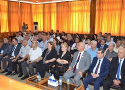 Dean of the College of Agriculture/Hawija participates in an international conference in the Syrian Arab Republic and calls for strengthening agricultural cooperation between Iraq and Syria
