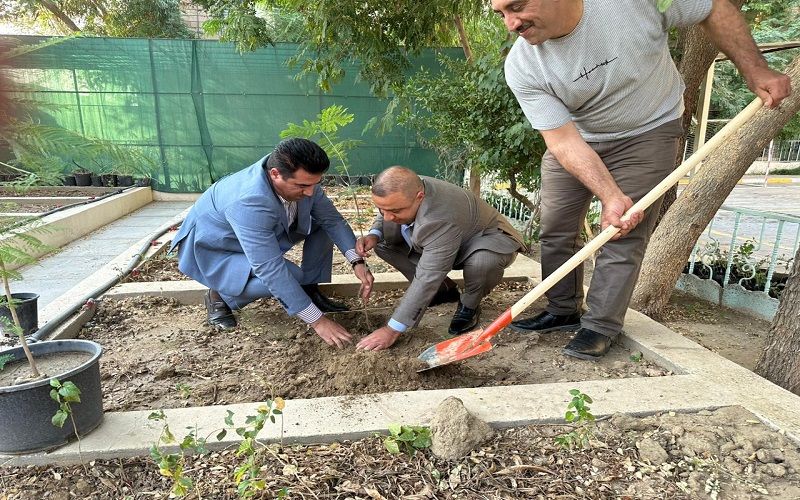 In an achievement that is considered the first of its kind in Iraq, the Hawija College of Agriculture responds to the “Earth Call” initiative.
