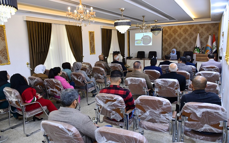 The College of Agriculture/Hawija holds a scientific lecture on tissue culture