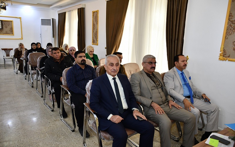 The College of Agriculture/Hawija organizes a workshop on the relationship between aphids and ants
