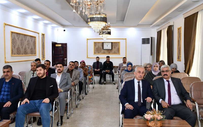The College of Agriculture/Hawija organizes a scientific lecture on pigments in insects