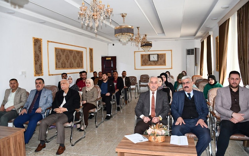 Al-Hawija College of Agriculture organized a workshop on the Health System of Official Documents and the Adoption of Electronic Governance System.