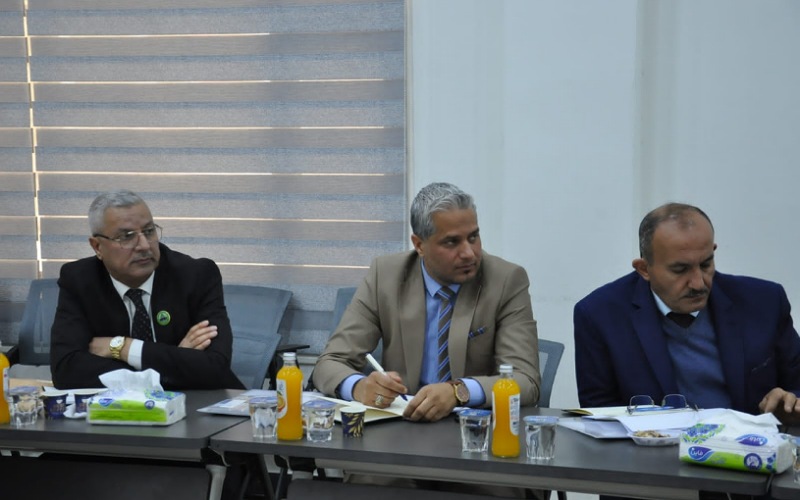 كلية النباتات الطبية والصناعية تشارك في اجتماع لجنة عمداء كليات الزراعة لمناقشة معايير الاعتماد الأكاديمي ومسار بولونيا