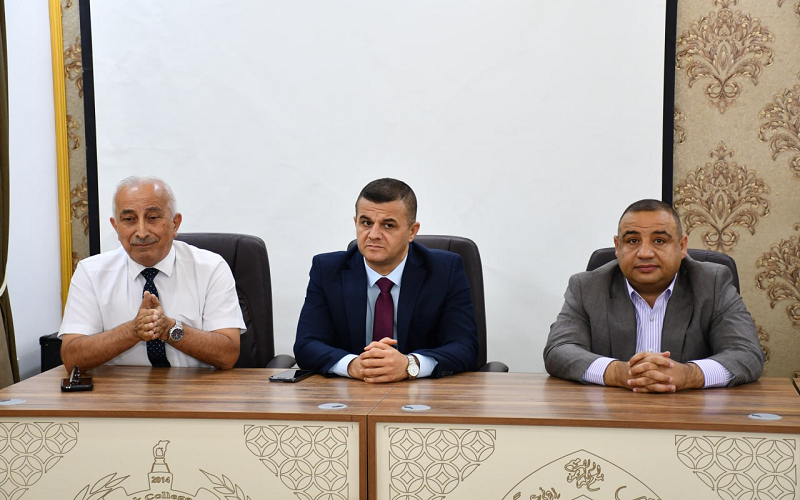 تكريم الأستاذ المساعد الهام نور الدين عز الدين تقديراً لعطائه خلال أكثر من أربع سنوات في منصب معاون العميد للشؤون العلمية