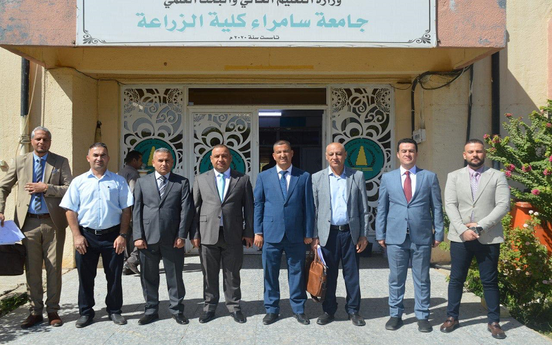 عميد كلية النباتات الطبية والصناعية يترأس لجنة تقييم الواقع الأكاديمي لكليات الزراعة في أربع جامعات عراقية