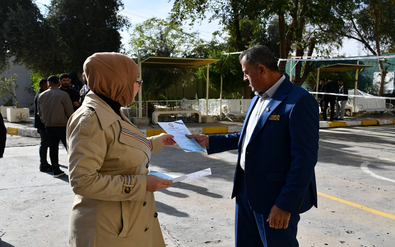 إطلاق حملة التوعية بحقوق الإنسان في كلية النباتات الطبية والصناعية