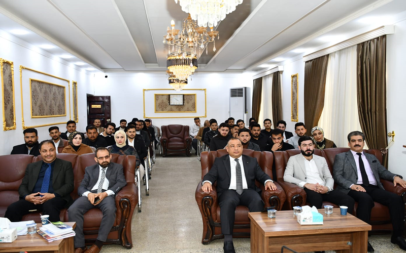 كلية النباتات الطبية والصناعية ندوة توعوية عن ثقافة الامن الرقمي ودورها في الحد من الابتزاز الالكتروني