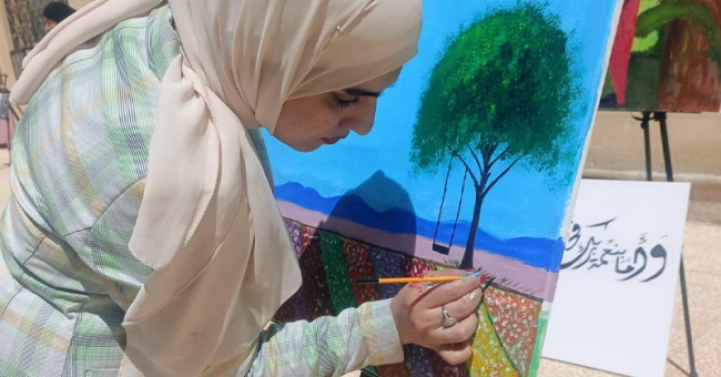 نشاط فني معرض الرسم