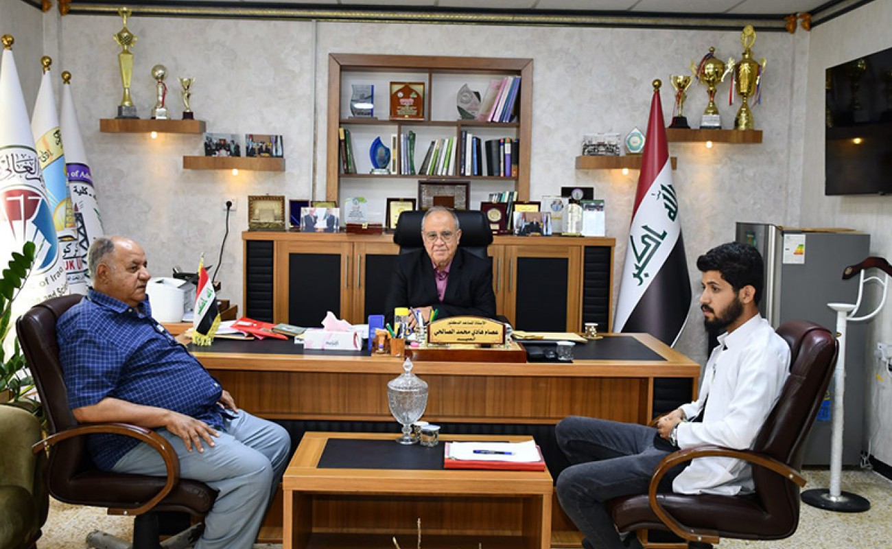 زيارة لجنة رقابة صحة كركوك إلى كلية الإدارة والاقتصاد – جامعة كركوك