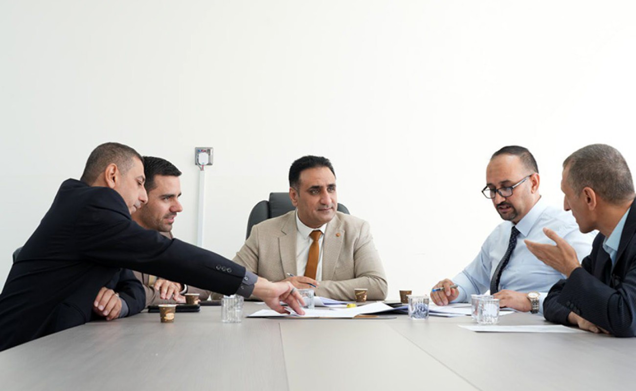 زيارة لجنة التقييم والتصنيف من جامعة كركوك إلى جامعة سامراء