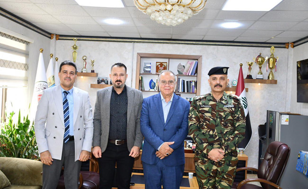 كلية الإدارة والاقتصاد بجامعة كركوك تستقبل وفد قسم مكافحة المتفجرات لتعزيز التوعية الأمنية