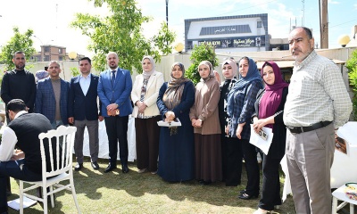 Opening of a Handicrafts and Art Exhibition at the College of Administration and Economics