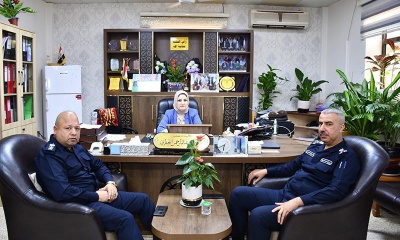 College of Administration and Economics Receives Civil Defense Directorate Delegation to Enhance Cooperation