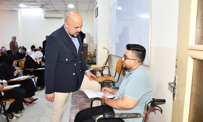 Final Examinations for the Second Semester Begin at the College in a Well-Organized Environment