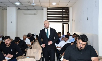 Assistant Dean for Scientific Affairs Continues Monitoring Final Examinations at the College of Administration and Economics