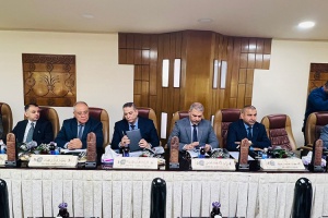 مشاركة عميد كلية الإدارة والاقتصاد في اجتماع الجلسة الخامسة للجنة عمداء كليات الإدارة والاقتصاد في جامعة بابل