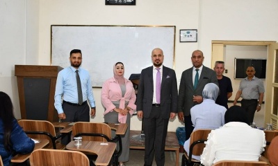 Final Examinations Continue at the College of Administration and Economics with Close Monitoring and Excellent Organization