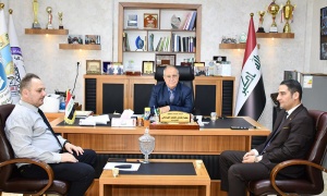 كلية الإدارة والاقتصاد تستقبل لجنة الدعم الفني