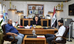 زيارة لجنة رقابة صحة كركوك إلى كلية الإدارة والاقتصاد – جامعة كركوك