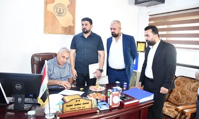 Ministerial Committee Reviews the Follow-up Division at the College of Administration and Economics, University of Kirkuk.