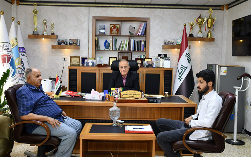 زيارة لجنة رقابة صحة كركوك إلى كلية الإدارة والاقتصاد – جامعة كركوك