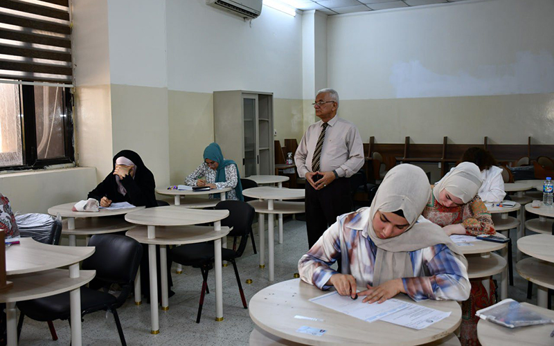  انطلاق الامتحانات النهائية لطلبة الماجستير للعام الدراسي 2024–2025