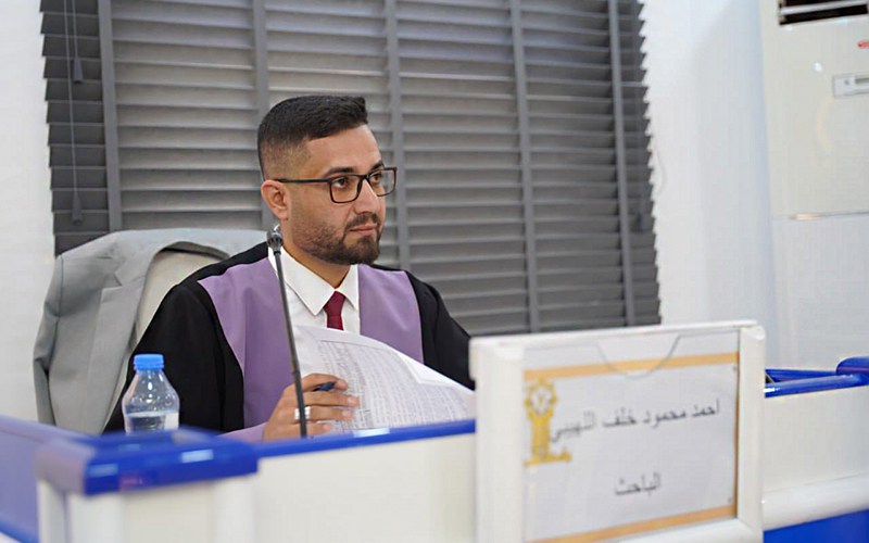 مناقشة رسالة دكتوراه في كلية الإدارة والاقتصاد – جامعة تكريت