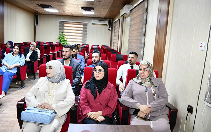 اللقاء الأول مع طلبة الدراسات العليا – قسم إدارة الأعمال