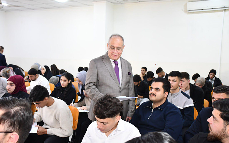 The Final Exams for the First Semester Continue at the College of Administration and Economics – University of Kirkuk