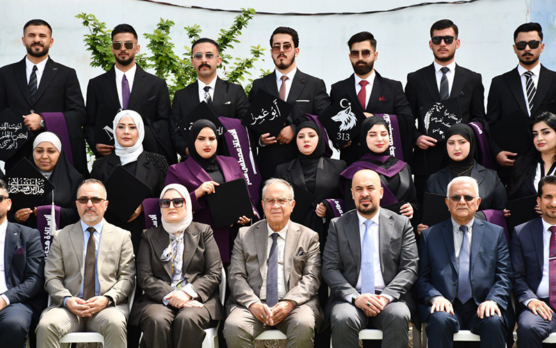 كلية الإدارة والاقتصاد بجامعة كركوك تحتفي بتخرّج دفعة جديدة من طلبة قسم الاقتصاد