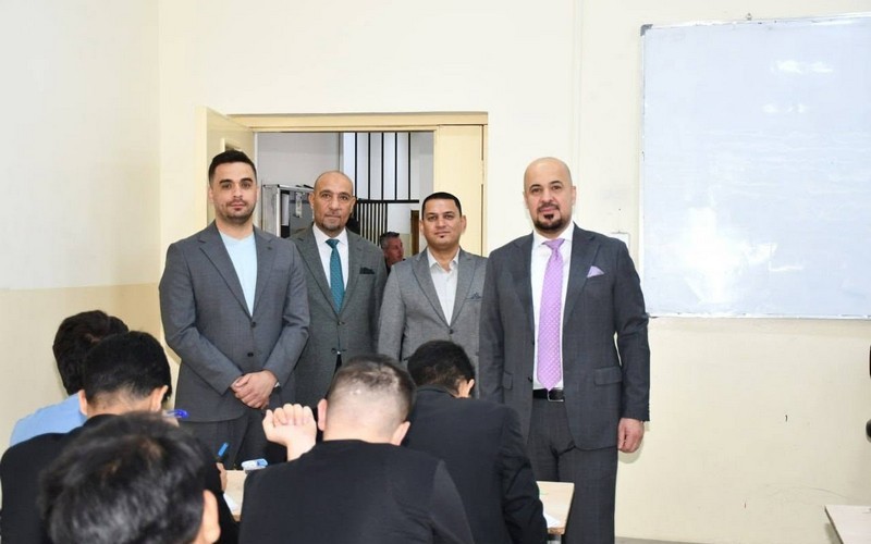Final Examinations Continue at the College of Administration and Economics with Close Monitoring and Excellent Organization