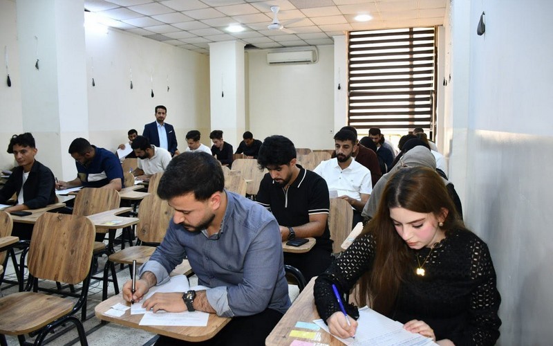 انتهاء الامتحانات النهائية في كلية الإدارة والاقتصاد – جامعة كركوك