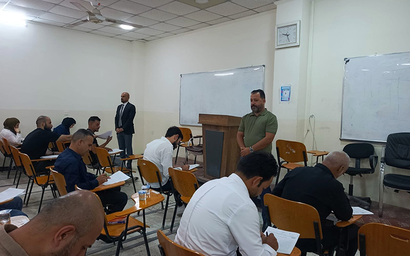 انتهاء الامتحانات النهائية لطلبة المرحلة الأولى – كلية الإدارة والاقتصاد