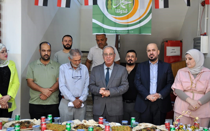 كلية الإدارة والاقتصاد تحتفل بذكرى المولد النبوي الشريف