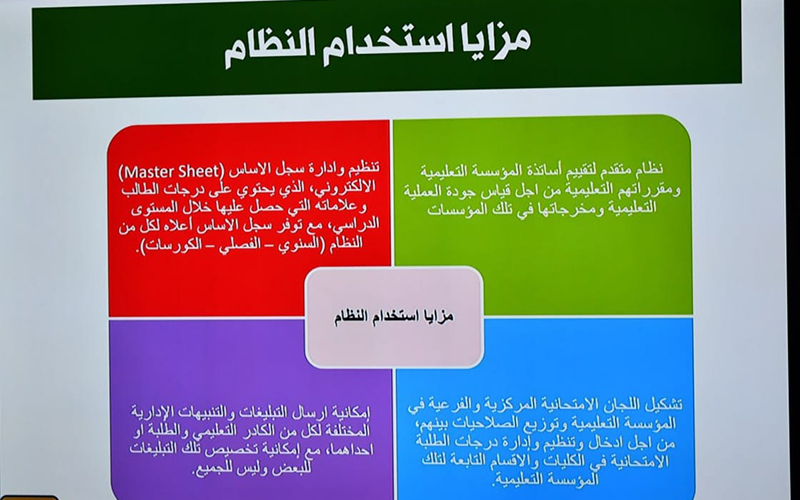 ورشة عمل حول نظام مسار بولونيا في كلية الإدارة والاقتصاد لتعزيز جودة التعليم العالي