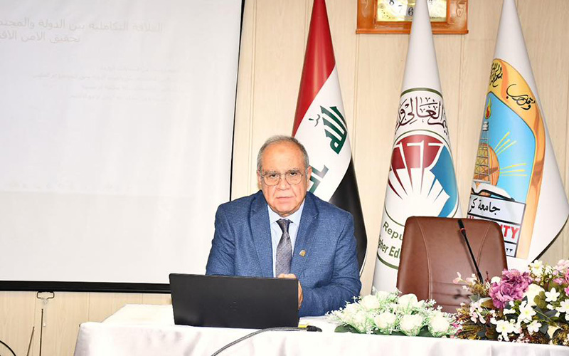 كلية الإدارة والاقتصاد في جامعة كركوك تنظّم ورشة عمل حول الأمن الاقتصادي ودور الدولة والمجتمع في تحقيقه