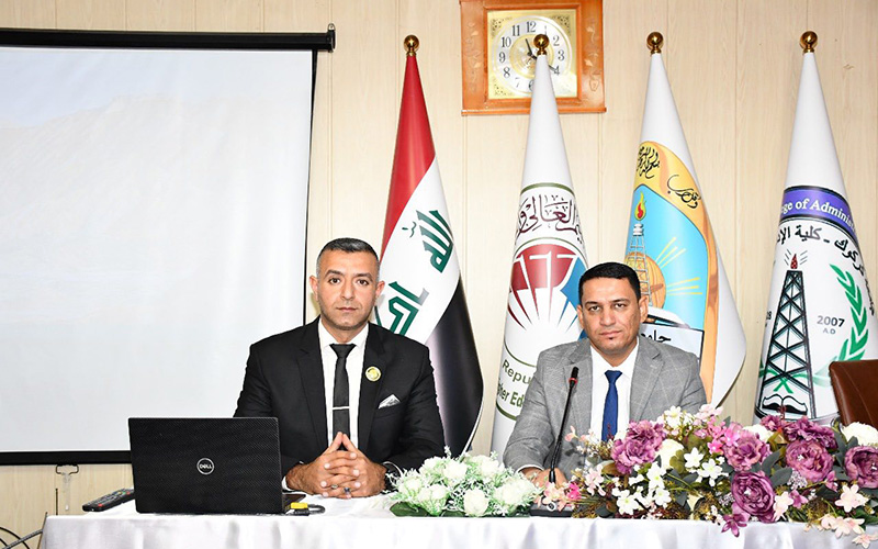 كلية الإدارة والاقتصاد تنظم ورشة عمل توعوية عن مخاطر المخدرات