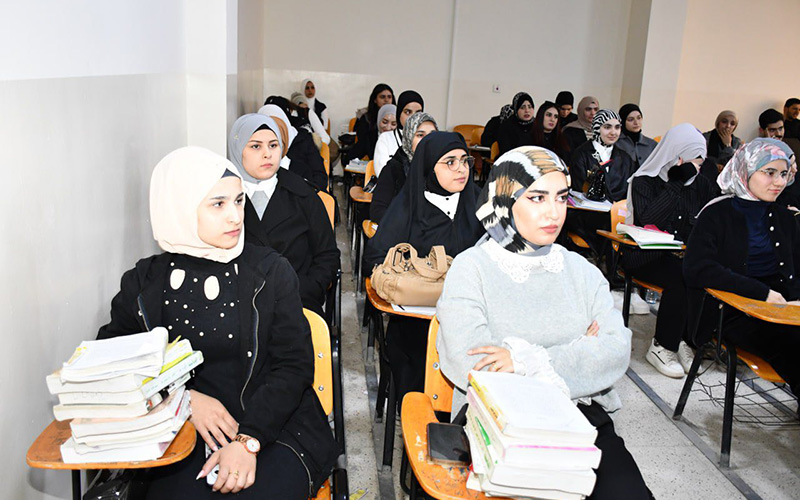 جامعة كركوك تنظم محاضرة حول ترشيد استهلاك الماء