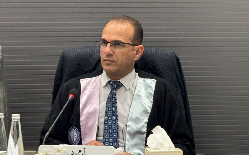 مشاركة علمية للتدريسي (أ.م.د. هشام عبدالله حمد)