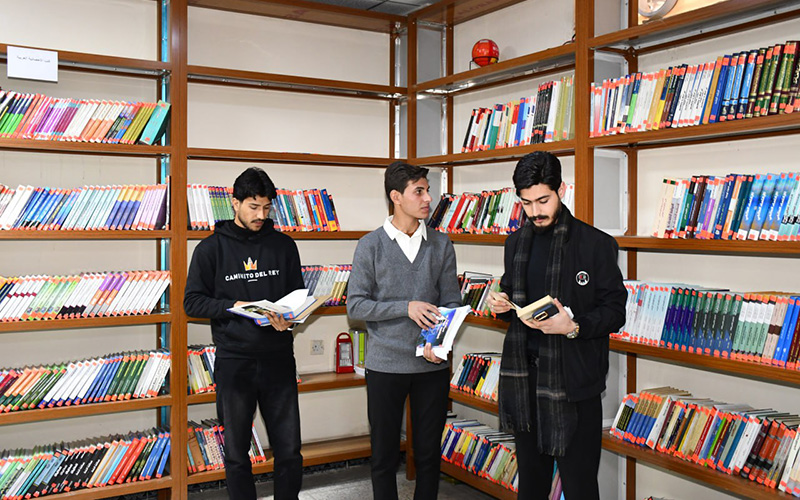 «أمة تقرأ… أمة ترتقي».. ورشة علمية تثقيفية في كلية الإدارة والاقتصاد بجامعة كركوك.
