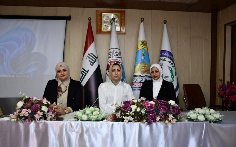 ندوة تثقيفية حول صحة المرأة في كلية الإدارة والاقتصاد بجامعة كركوك