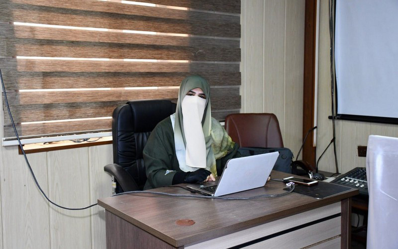 كلية الإدارة والاقتصاد تقيم ورشة عمل عن بعض أسماء الله تعالى الحسنى