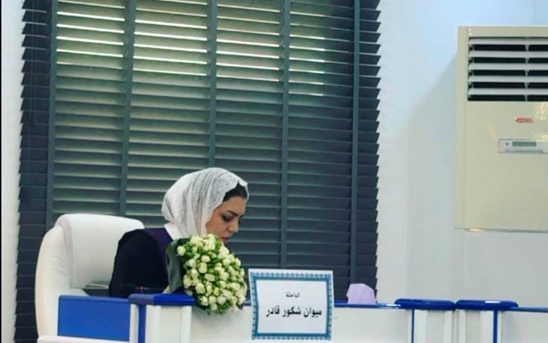 تدريسية في كلية الإدارة والاقتصاد تناقش أطروحة دكتوراه في جامعة تكريت