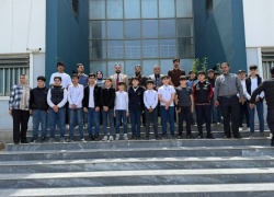 كلية الزراعة جامعة كركوك تنظم حملة تشجير لحدائق مدرسة متوسطة زيور للبنين والكائنة في منطقة رحيم أوه