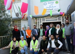 The College of Agriculture participates in an initiative to plant trees in schools and kindergartens