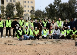 College of Agriculture at the University of Kirkuk Organizes Activities for National Tree Planting Day